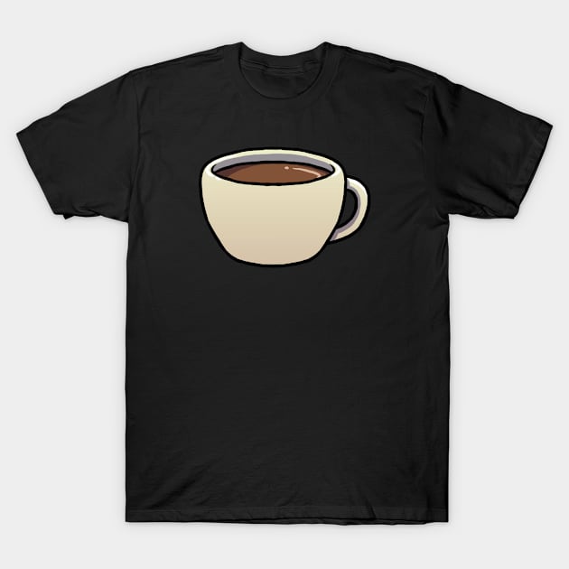 Cup of Coffee T-Shirt by jonmlam